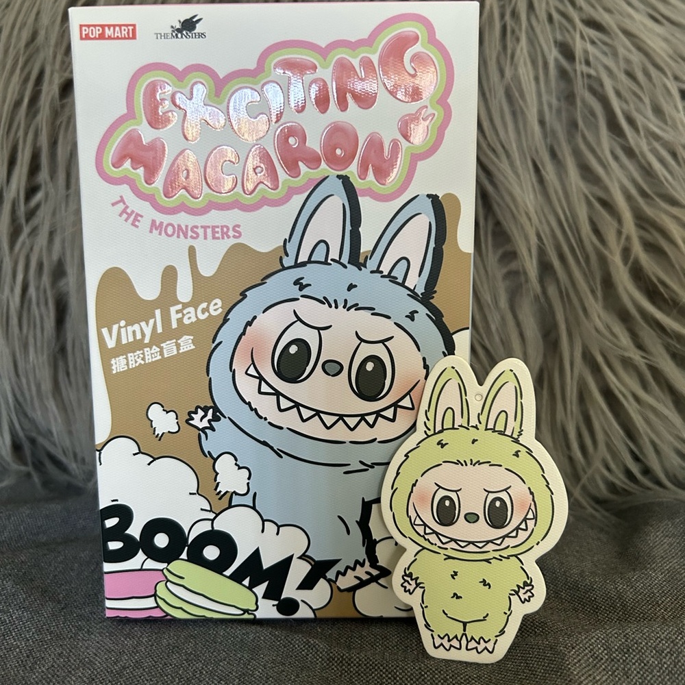 Pop Mart Labubu Exciting Macaron Green Grape